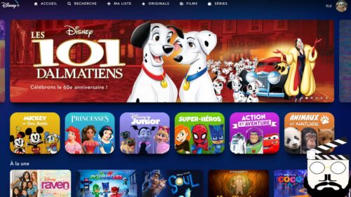 Disney+ Section Enfant