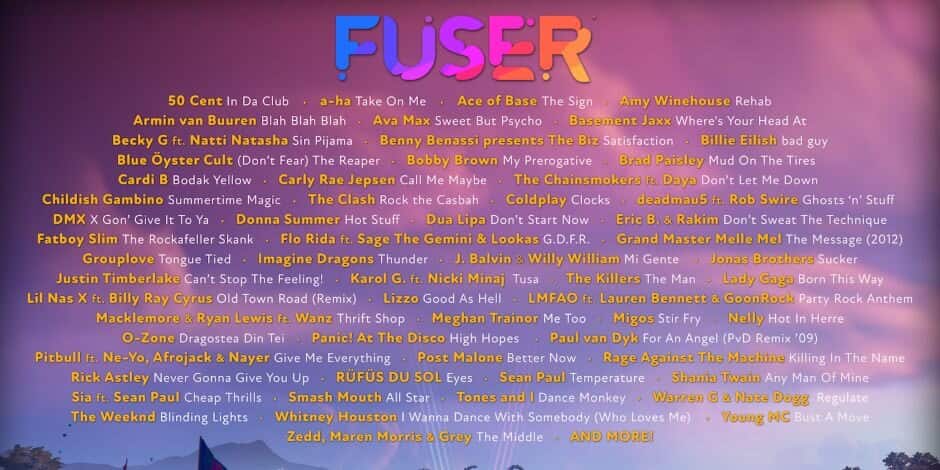 Fuser Soundtrack